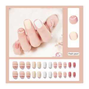 MOBRAY 2025, les dernières tendances, fabrication chinoise, faciles à porter, rose nude, faux <span class=keywords><strong>ongles</strong></span> de luxe pour femmes, faux <span class=keywords><strong>ongles</strong></span> faits à la main - Product Image 4