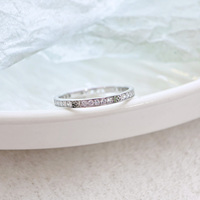Bagues fines pour les doigts en argent sterling 925 plaqué or classique pour femmes avec zircon scintillant, accessoires de bijoux de mariage