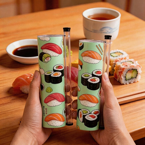 Caja de Cartón Kraft Ecológica Personalizada para Envasado de Sushi, Cilindro de Papel de Grado Alimenticio - Product Image 3