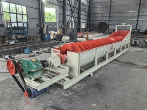 Classificatore a Spirale per il Lavaggio della Sabbia e la Selezione di Minerali in Miniera - Product Image 6