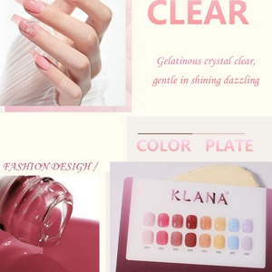 36-Color Private Label Water Base French UV Gel <b>Nail</b> Polish Kit 15ml Non-Toxic for Wholesale Professional <b>Nail</b> Art & Beauty - Product Image 6