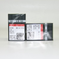 GROZ-BECKERT Titane DPX5 résistant à la Chaleur isolation thermique aiguille Boutonnière Boîtier DP * 5 double aiguille machine à coudre aiguille