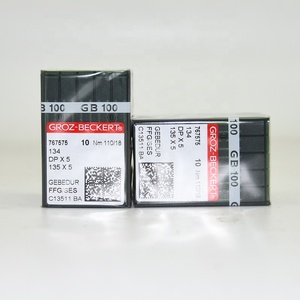 GROZ-BECKERT Titane DPX5 résistant à la Chaleur <span class=keywords><strong>isolation</strong></span> thermique aiguille Boutonnière Boîtier DP * 5 <span class=keywords><strong>double</strong></span> aiguille machine à coudre aiguille - Product Image 4