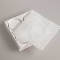 Filtre en fibre de verre IKEME PM2.5 PM10 pour échantillonnage d'air 25/47/90/110mm, surveillance TSP de l'eau, filtre en microfibre de verre GF/A GF/B GF/C GF/F