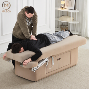 <span class=keywords><strong>Table</strong></span> <span class=keywords><strong>de</strong></span> <span class=keywords><strong>massage</strong></span> électrique commerciale haut <span class=keywords><strong>de</strong></span> gamme <span class=keywords><strong>de</strong></span> style européen pour spas et salons, multifonctionnelle, chauffante, physiothérapie - Product Image 2