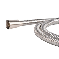 Tuyau de douche en acier inoxydable à double verrouillage, anti-pli, résistant à haute pression, flexible pour salle de bain