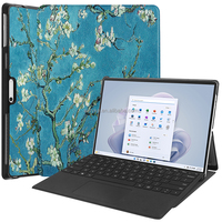 Étui de clavier en cuir PU en gros d'usine pour Microsoft Surface Pro 9/8/X 13 pouces Surface Pro7 7Plus/6/5/4 12.3 ''housse de tablette