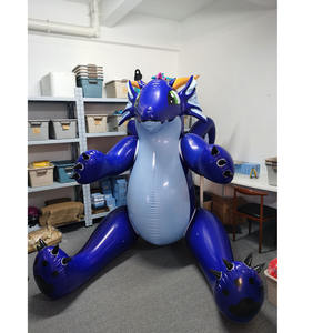 PVC azul oscuro gordo dragón <span class=keywords><strong>muñeca</strong></span> <span class=keywords><strong>inflable</strong></span> con Sph. al aire libre fiesta de dibujos animados mascota <span class=keywords><strong>inflable</strong></span>, publicidad <span class=keywords><strong>inflable</strong></span> dragón <span class=keywords><strong>muñeca</strong></span> - Product Image 2
