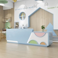 Comptoir pour centre d'éducation préscolaire, aire de jeux pour enfants, caissier, établissement de formation artistique, réception, maternelle, piscine