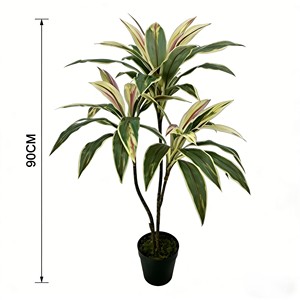 Árbol de Hierro de Sangre de Dragón de Simulación Bicolor Zhu Jiao para Decoración de Escenas de Hotel, Navidad y Graduación - Product Image 2