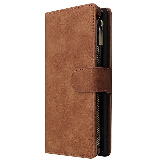Stand and Card Slots Magnetic Flip Leather Wallet Case Mobile Phone Bag for Samsung Note 10 Pro Note 10