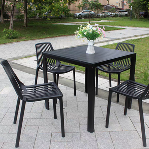 Toptan Modern fabrika ucuz fiyat kolsuz istiflenebilir beyaz plastik yemek sandalyesi - Product Image 2