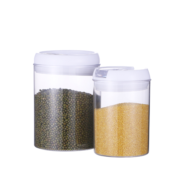 Пластиковая банка с герметичным пластиковым таймером и крышкой, контейнер для пищевых продуктов, специй, хлопьев, контейнер, наборы контейнеров для хранения