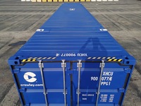 Conteneur maritime ISO de 53 pieds à grande capacité, résistant aux intempéries, pour le transport de marchandises - Prix fabricant