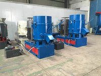 Machine de recyclage de film de déchets plastiques Wedo, machine de densification, machine d'agglomérateur
