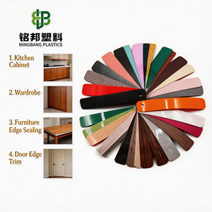 Di alta qualità eco-friendly ABS/PVC bordo grano di legno fascia di 0.4-3mm di spessore resistente all'acqua per porte in legno mobili bordatura - Product Image 4