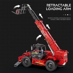 22020 Modèle d'assemblage éducatif de blocs de construction à petites particules avec bras télescopique pour véhicules - Product Image 4