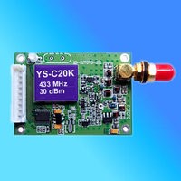 Émetteur-récepteur radio sans fil de données à distance de 3 km, module RF RS232/485, module émetteur-récepteur RF sans fil GFSK pour AMR/POS