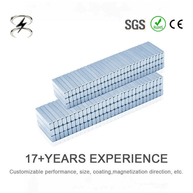 Box Packaging Permanent Magnetic High-Temperature Resistant NdFeB N52 Grade Industrial Use Magnets Wholesale