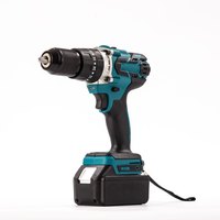 Perceuse à percussion sans fil 21V, mandrin 13mm, moteur sans balais 4820, visseuse électrique sans fil avec batterie au lithium
