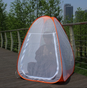 Tente de méditation <span class=keywords><strong>tipi</strong></span> pliable portable pour l'été avec <span class=keywords><strong>moustiquaire</strong></span> anti-moustiques à rebond automatique pour la maison - Product Image 4