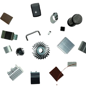 Spatule de refroidissement Welltop en alliage d'aluminium avec LED, dispositif de refroidissement à dents de pelle, pour services d'usinage CNC - Product Image 1