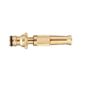 Custom Made Connector Fitting Pipe Adapter CNC Hose Mist Copper Brass Sprayer Metal Garden Nozzle