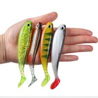 JOHNCOO — leurre Swimbait souple pour la pêche, appât artificiel de type poisson nageur idéal pour la pêche à la carpe, 115mm, 11.4g