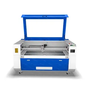 LM-1390 Hybrid type co2 laser cutter machine / steel and wood sheet cutting 300w