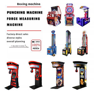 Máquina de Boxeo Arcade Recreativa para Calle, Operada con Monedas, Metálica, con Redención de Boletos Electrónicos, Certificación CE, Enchufe Estadounidense, Inglés - Product Image 3