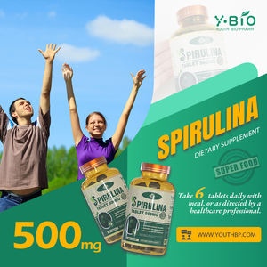 Comprimés de Spiruline OEM/ODM 500mg, Riches en Protéines (65%), avec <span class=keywords><strong>Vitamine</strong></span> A, Fer, <span class=keywords><strong>B12</strong></span>, Certifiés ISO, 600 Comprimés - Product Image 6