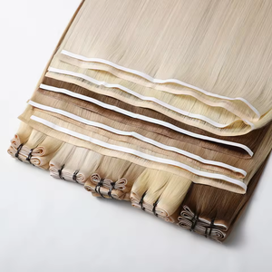 Extensions di <span class=keywords><strong>Capelli</strong></span> <span class=keywords><strong>Veri</strong></span> Umani all'Ingrosso dalla Fabbrica, Weft Invisibile con Nastro Adesivo in PU, Tape Lungo di <span class=keywords><strong>Capelli</strong></span> Remy Grezzi Naturali Vietnamiti - Product Image 4