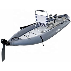 Kayak de pêche gonflable personnalisé de 12 pieds pour le plaisir de la pêche et l'exercice physique - Product Image 1