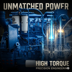 Moteur diesel marin Weichai WP6C150-15 à faible consommation de carburant pour flotte de pêche - Product Image 3