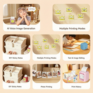 B6 AI Portable Thermal <b>Printer</b> <b>Mini</b> Pocket <b>Printer</b> 2.8Inch Intelligent kids <b>Printer</b> 1500mAh Battery 240*320 IPS Gift Educational - Product Image 6