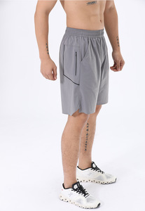 Nouveaux shorts de sport pour hommes LULU, été, extérieur, coupe ample, sans couture, séchage rapide - Longueur de 5 pouces pour la <span class=keywords><strong>course</strong></span> à pied, l'entraînement et le fitness - Product Image 2