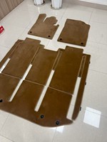 Alfombrillas de Lana de Camello de Lujo Personalizadas de 20 mm, Juego Completo de 5 Piezas para Zeekr 9X, Ajuste Preciso 1:1, Resistentes, Antideslizantes, Directo de Fábrica