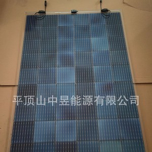 Panel solar de doble vidrio de 330W, módulo fotovoltaico bifacial para instalación en tejados - Product Image 3