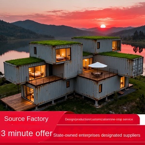 Maison mobile conteneurisée, villa extérieure, construction temporaire, maison intégrée, maison simple, maison rapide, maison mobile en panneaux - Product Image 3