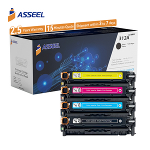 Cartucho de Tóner CF380A CF380X CF381A CF382A CF383A 312A Compatible con HP Laserjet Enterprise M35MFP M375nw M451nw/M451dn/<span class=keywords><strong>M451dw</strong></span> - Product Image 1