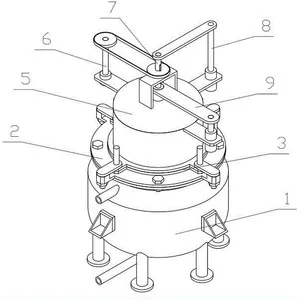 Reator de Biodiesel/Reator de polimerização com aço Inoxidável