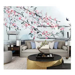 Custom Photo Wallpaper For Walls 3D Art Fashion Simple Scenery Murals Embossed Non-woven Wallpaper Wall Coverings