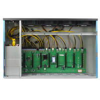 Ensemble complet de serveur 8 GPU, machine avec processeur I3 4130, format ATX, alimentation électrique, stock disponible, rack, châssis GPU série 3080 avec ventilateur