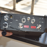 Transmisor Inalámbrico de 20 Vatios SDR IP MESH, Transmisor de Comunicación por Radio Autoorganizable para Control Remoto, Seguridad y Protección