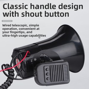 12V Outdoor Alarm <strong>Siren</strong> Wired Loud Alarm <strong>Horn</strong> 115dB Exterior Sirena Alarma Speaker for Alarm System 15W 1 Tone <strong>Siren</strong>