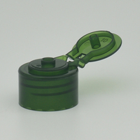 Échantillon gratuit 20mm 24mm 28mm émulsion couvercle d'huile en plastique shampooing gel nettoyant pour le corps bouchon de bouteille à vis bouchon supérieur rabattable