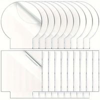 Base de lampe de nuit 3D personnalisable avec logo, plaque acrylique lumineuse, tableau d'écriture LED vierge pour messages DIY, pour salon, à changement de couleur et intensité réglable