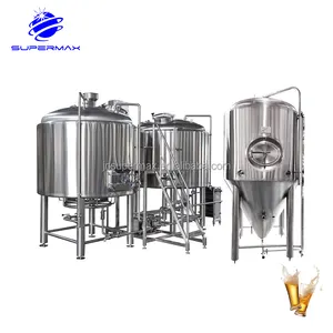 Máquina de fabricación de cerveza, sistema piloto de elaboración de cerveza, 300L, 500L, a la venta