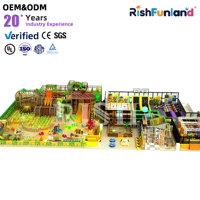 Equipo para Centro de Entretenimiento Familiar Interior, Toboganes de Juego, Juego de PVC Resistente, Certificado CE e ISO, Parque Infantil Interior de Gran Escala para Niños