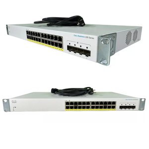 สวิตช์อีเธอร์เน็ตแบบจัดการได้ รุ่น CBS220-24FP-4X-CN 24 พอร์ต PoE+ Gigabit SFP Uplink ของแท้จากโรงงาน ซีลใหม่ - Product Image 2
